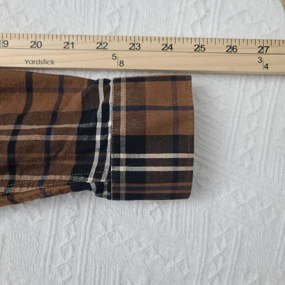H&M lumberjack men's flannel button down long sleeve fall Size small plaid - Picture 8 of 9